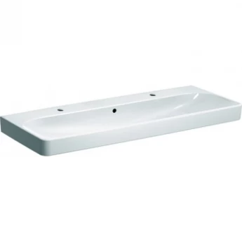 Раковина двойная подвесная GEBERIT SMYLE SQUARE 500.253.01.1