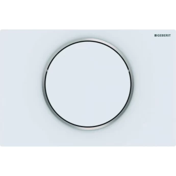 Смывная клавиша GEBERIT SIGMA 10 115.758.JT.5 не остаются отпечатки пальцев