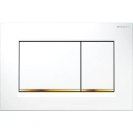Смывная клавиша GEBERIT SIGMA 30 115.883.KK.1 белый золото
